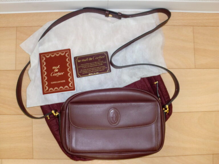 Cartier カルティエ ボルドー マストライン ショルダーバッグ