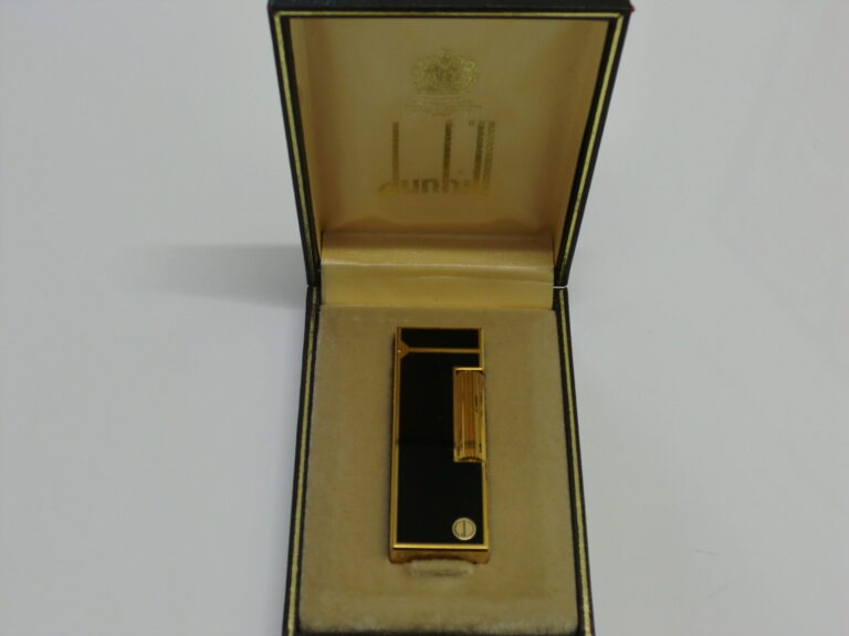 dunhill ダンヒル ローラー ガスライター ブラック