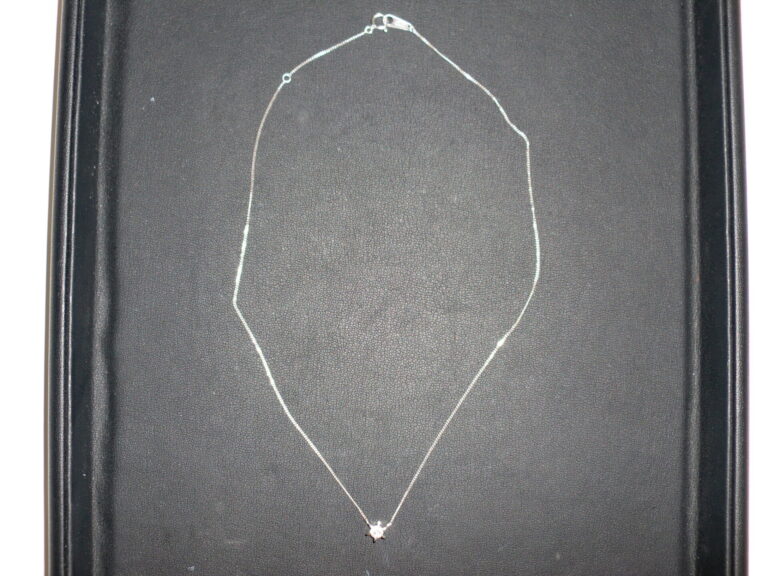 Pt850　ネックレス　ダイヤモンド0.53Ct