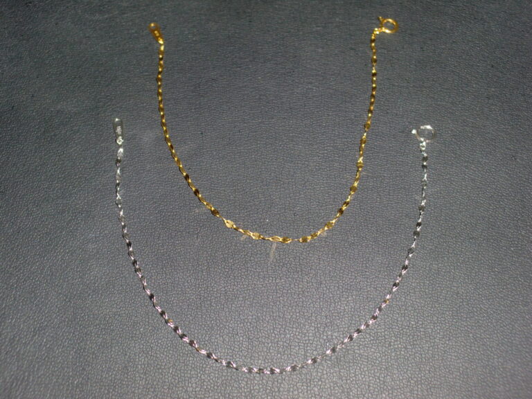 K24（純金） と Pt1000（純プラチナ）　ブレスレット