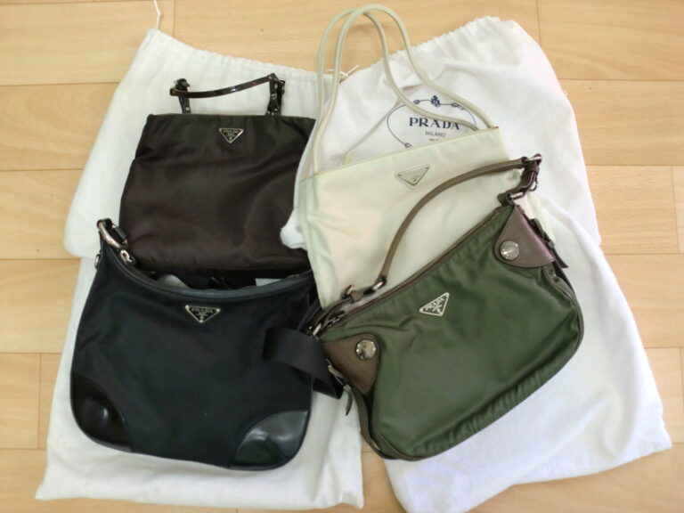 PRADA プラダ 三角ロゴプレート ナイロン バッグまとめ