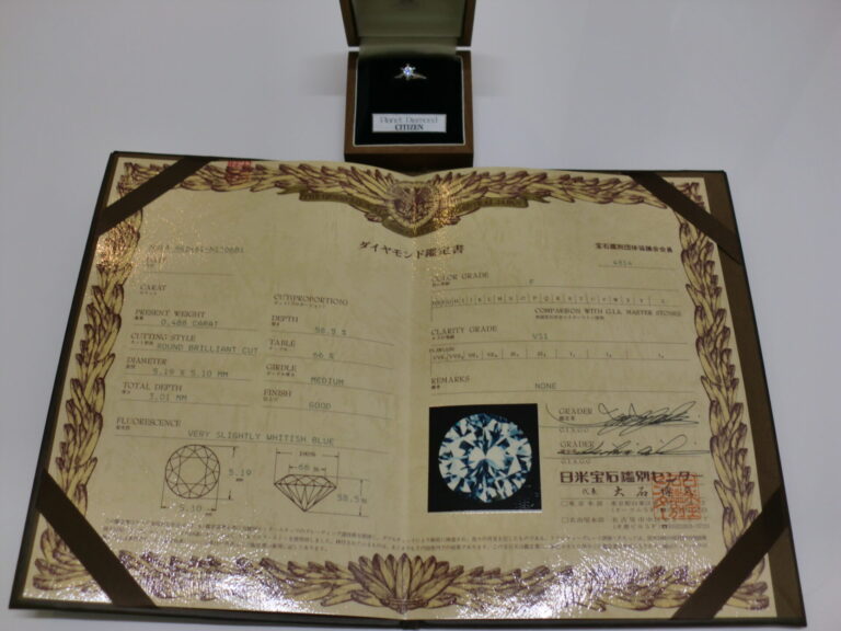 Pt900　リング　ダイヤモンド 0.488Ct