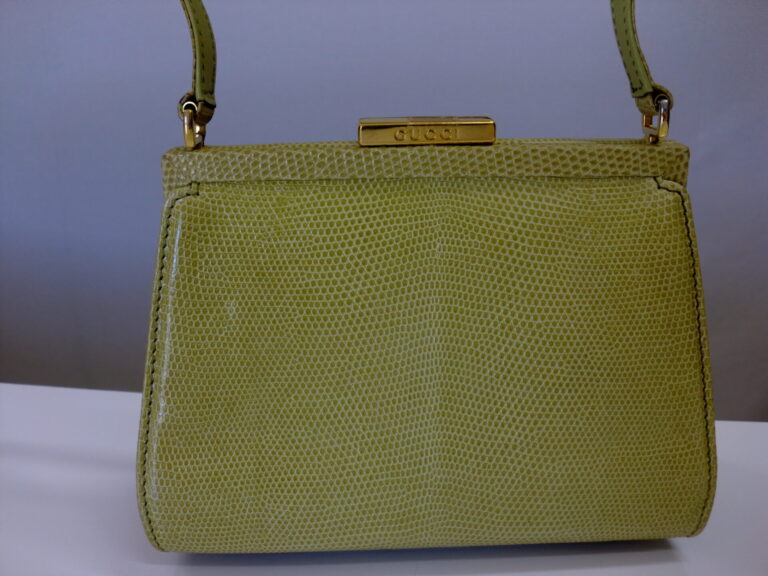 GUCCI グッチ　リザード ハンドバッグ