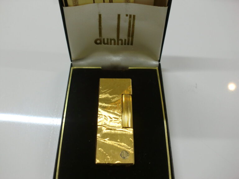 Dunhill ダンヒル ガスライター　ゴールド