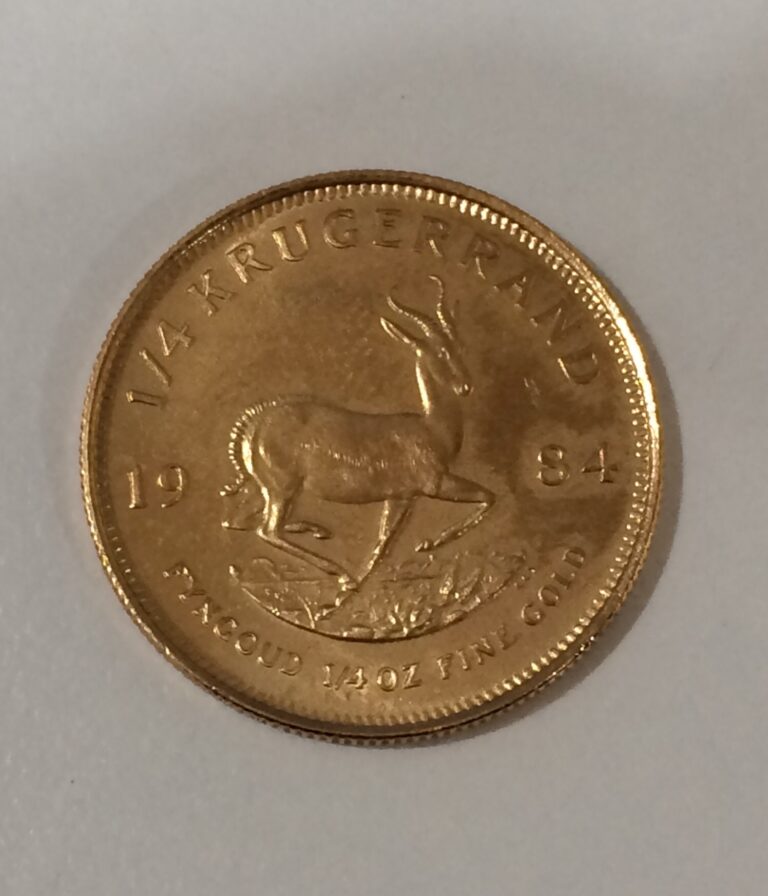 K22 クルーガーランド金貨 1/4oz