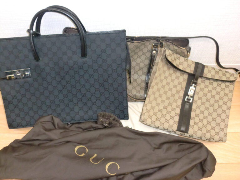 GUCCI グッチ GGキャンバス バッグ3点