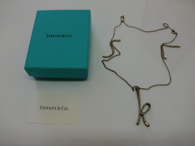 TIFFANY&CO. ティファニー SV925 イニシャルK ネックレス
