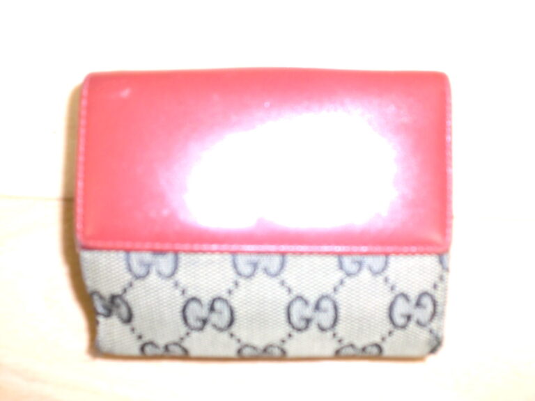 GUCCI グッチ GGキャンバス 2つ折り財布