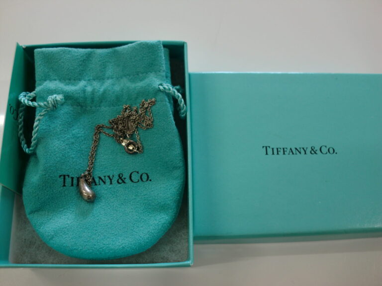 TIFFANY&CO. ティファニー ティアドロップ ネックレス 925