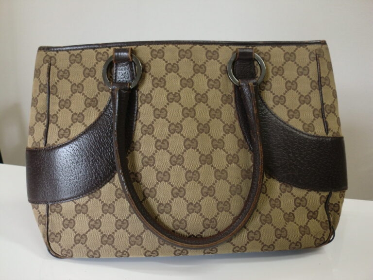 GUCCI グッチ GGキャンバス ハンドバッグ 113011