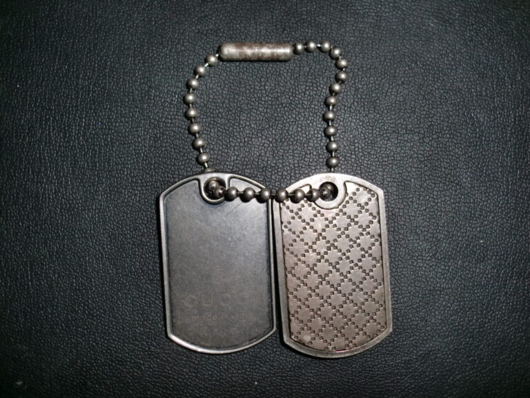 GUCCI グッチ SV925 ペンダント プレート