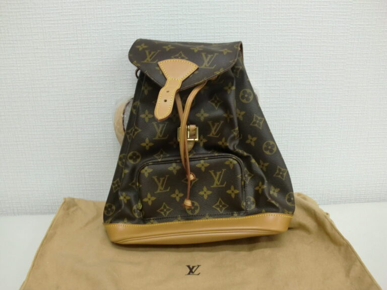 LOUIS VUITTON ルイヴィトン モノグラム モンスリ リュックサック