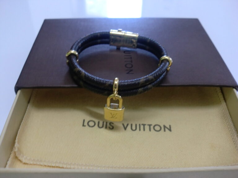 LOUIS VUITTON ルイヴィトン　モノグラム ブラスレ キープ イット トゥワイス ブレスレット　