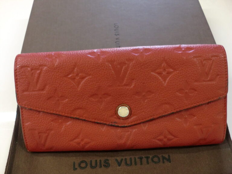 LOUIS VUITTON ルイヴィトン アンプラント サラ 赤