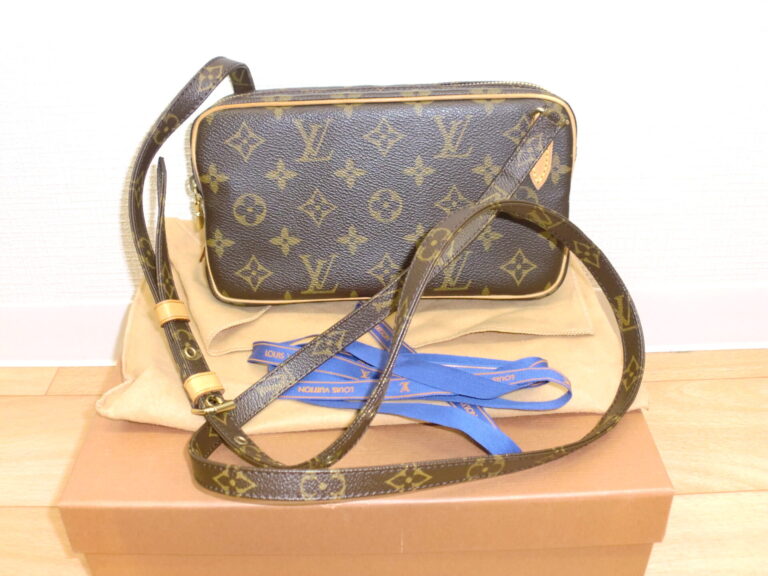 LOUIS VUITTON ルイヴィトン モノグラム マルリーバンドリエール ショルダーバッグ