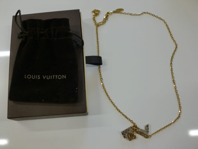 LOUIS VUITTON ルイヴィトン パンダンティフ ラブレターズ ネックレス M75421