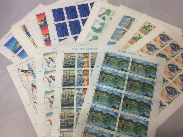 切手シートまとめ