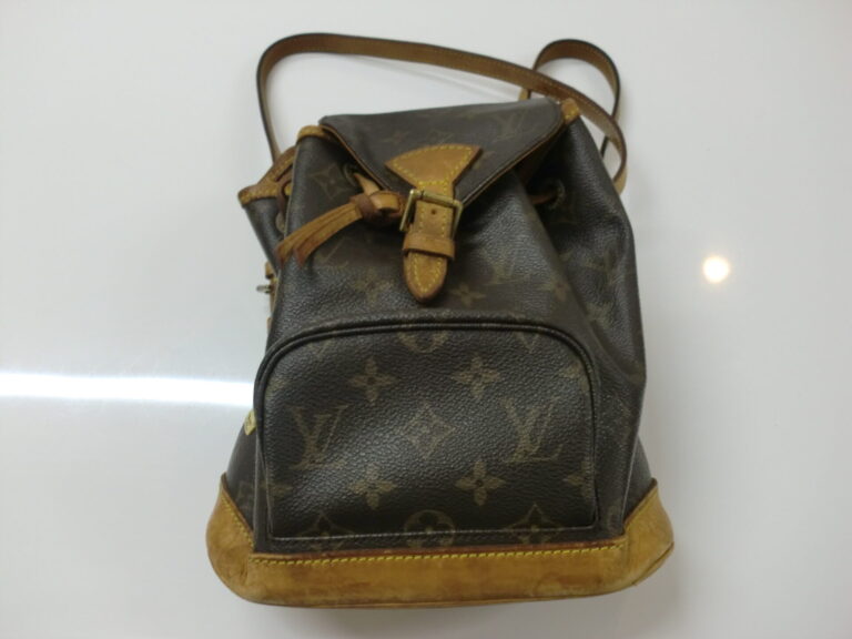 LOUIS VUITTON ルイヴィトン モノグラム ミニモンスリ リュックサック M51137
