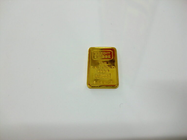 クレディ・スイス インゴット 10g